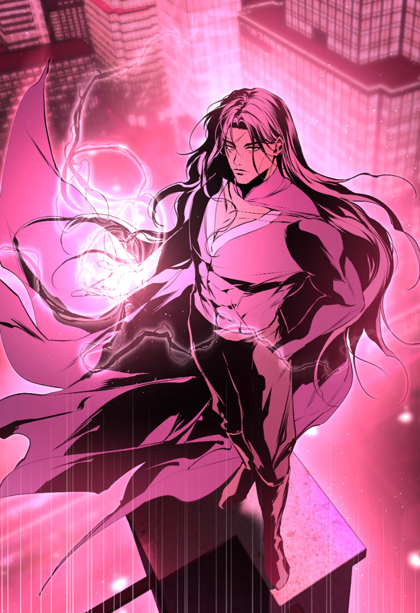 Same character with an ABLUR 3D background