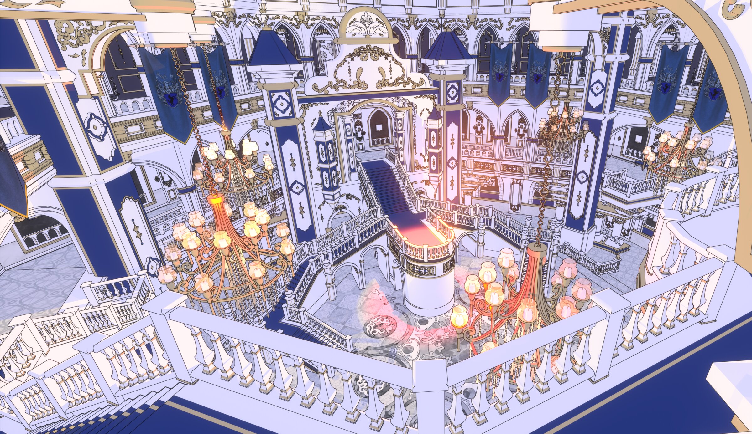 Scene 3 — built with ABLUR