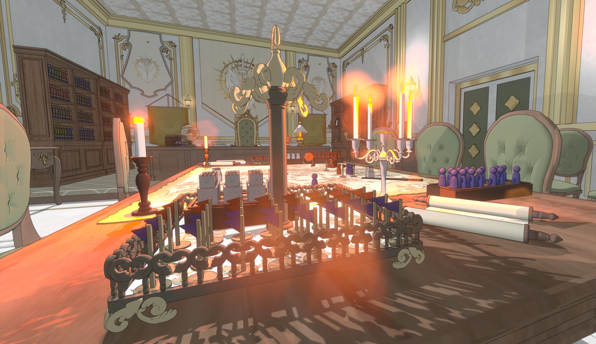 Scene 4 — built with ABLUR