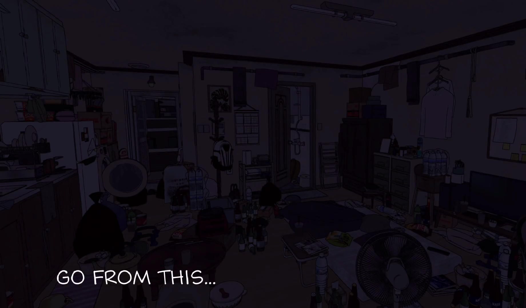 How to light a room